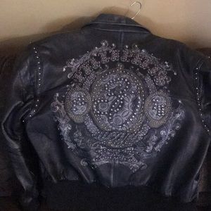 Pelle pelle leather jacket very clean gently used